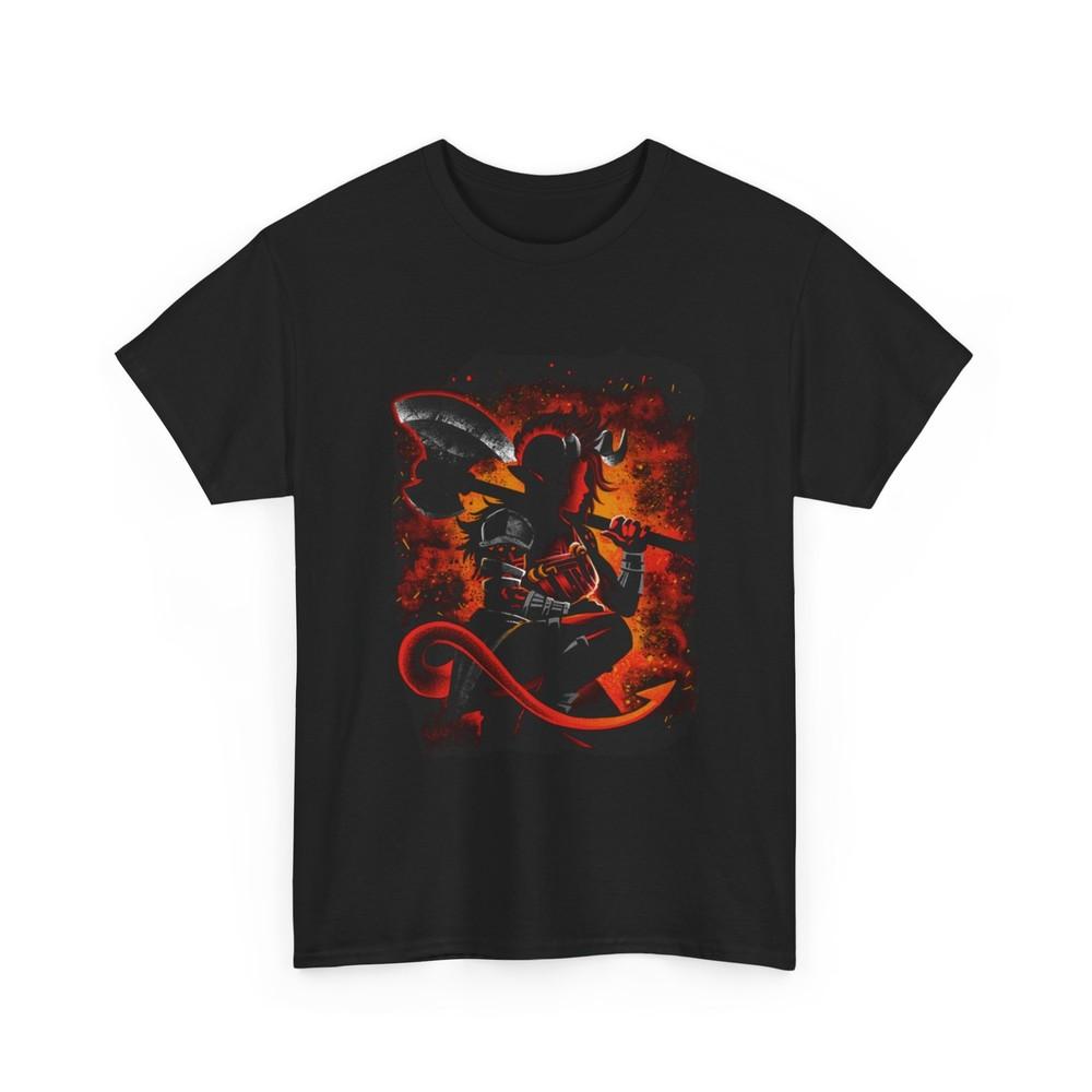 The Tiefling Warrior T Shirt | Warrior Woman Shirt