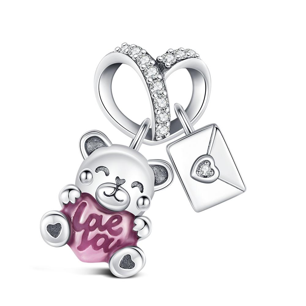 Elegant Mother'S Day Gifts For Mom Ballet Pendant Fit Original Bracelet Diy Jewelry Fine Perfect Heart Rainbow Charm Daily Wear