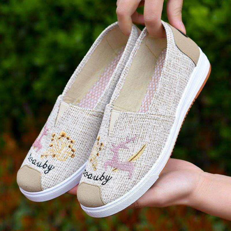 beef tendon sole spring and autumn cloth shoes non-slip soft sole breathable soft sole wear-resistant driving shoes