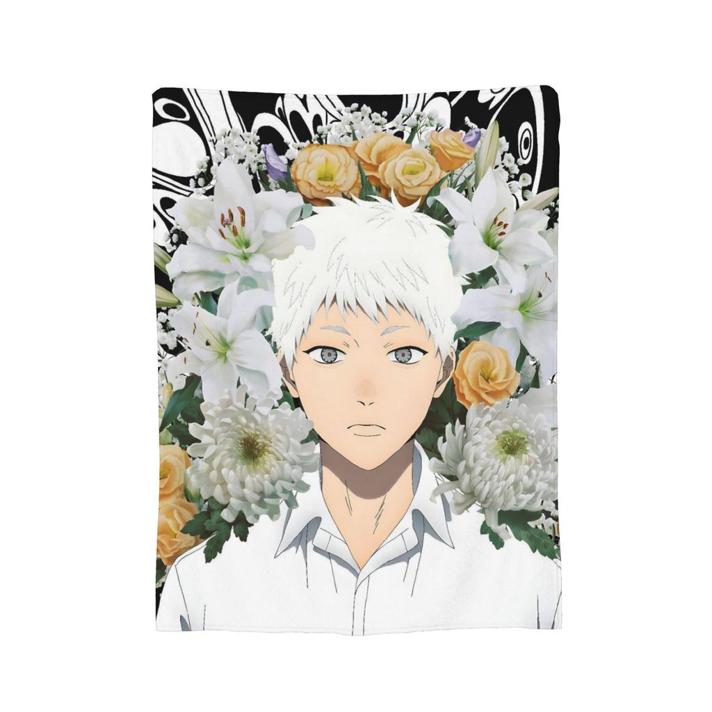The Summer Hikaru Died Anime Blanket Velvet Decoration  Breathable Lightweight Throw Blankets for Home Outdoor Bedspreads