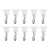 10Pcs S-Shaped Sturdy Metal Awning Hooks for RV Camping Outdoor Camper Hanging Accessories Party Light Hangers And Hat Racks