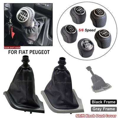 Für Citroen Jumper Relay Peugeot Boxer Fiat Ducato 5/6-Gang Manuelles Schaltgetriebe Schalthebelknauf Schalthebelknaufkopf Manschette Stiefelgehäuse