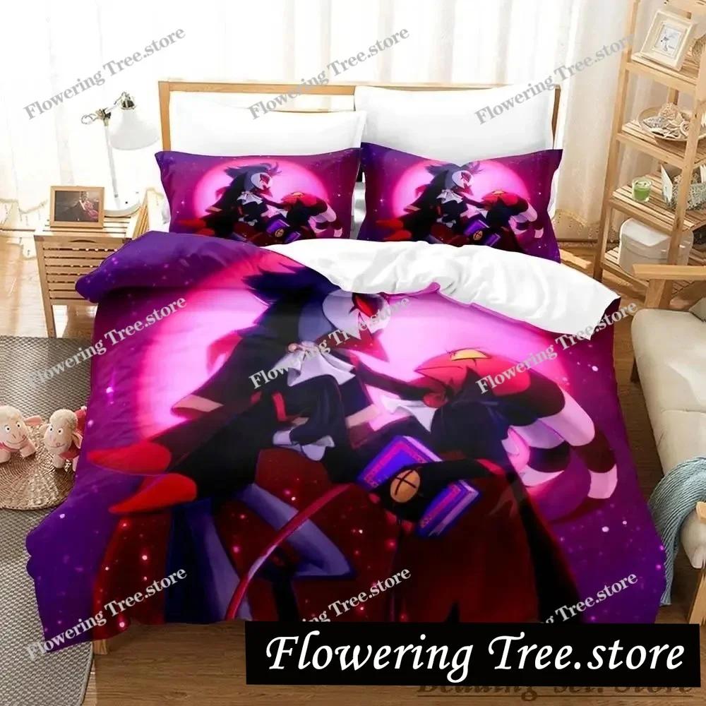 Blitzo Boss Bedding Set Single Twin Full Queen King Size Bed Set Adult Kid Bedroom Duvetcover Sets Anime parure de lit Bed