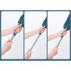 Retractable Duster Washable Reusable Multifunctional Portable Dust Brush for Bed Desktop Home Dark Blue