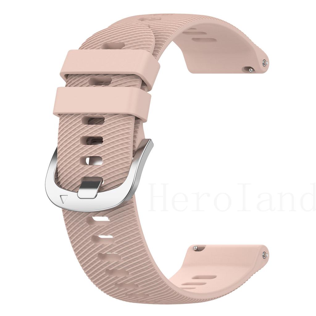 Silicone 18mm 22mm Watchband For Garmin Forerunner 255S Vivoactive 4S 3S Strap Wristband For Garmin Forerunner 255 Venu 2 Band