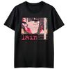 Serial Experiments Lain Glitch Anime Graphic T-Shirt
