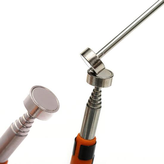Telescoping Magnetic Pickup Tool 28" Long Extendable Picker Upper Tool with 8LB Magnet for Hard-to-Reach Narrow Space Mechanic Automotive