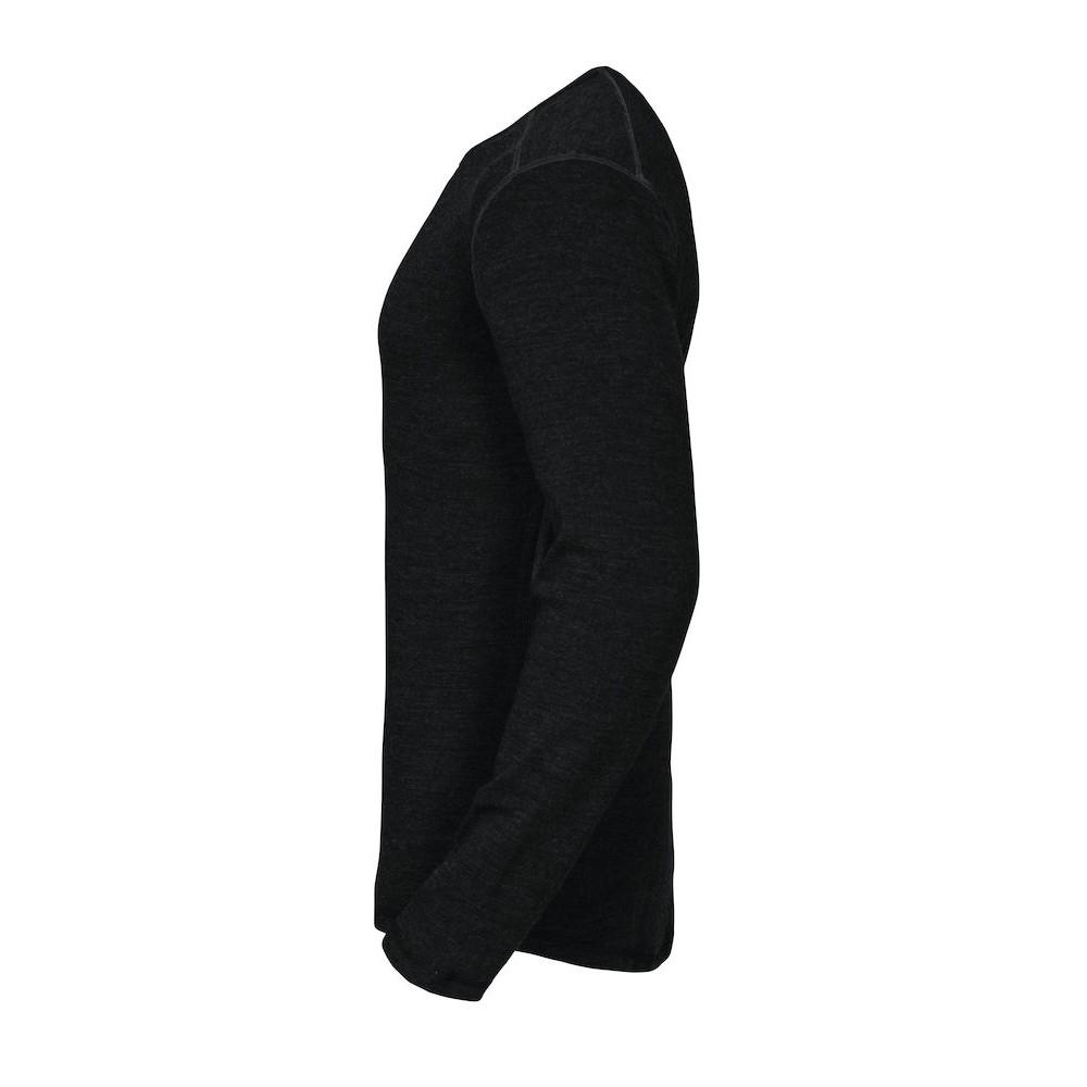 Projob Mens Wool Round Neck Thermal Top