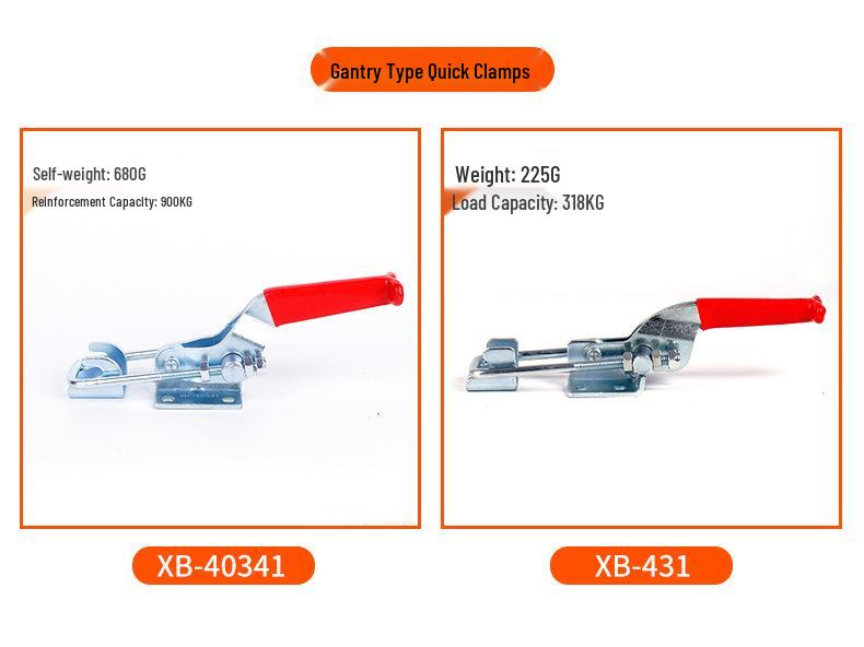 Adjustable Heavy-Duty Welding Clamp Pliers Metal Latch XB-40341