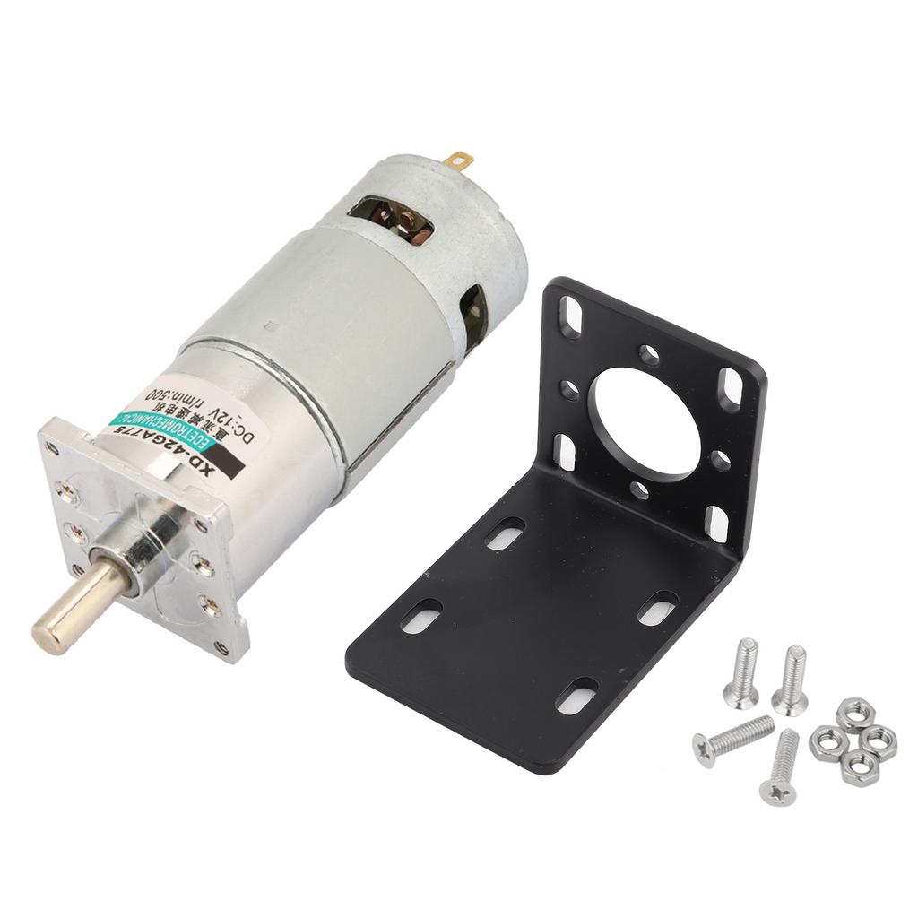XD‑42GA775     Gear Motor Large Torsion   Speed Motor with Bracket(10RPM12V)