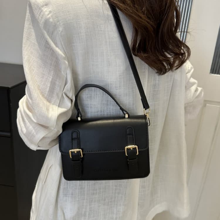 College style ladies flip tote bag messenger bag
