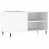 VidaXL Armoire à disques blanc 85x38x48 cm bois d'ingénierie 831692