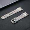 Men Silicone Band For Apple Watch Ultra 2/1 49mm Series 10 9 8 7 Se 6 5 Se Luxury Sports Bracelet for Iwatch 46mm 44 45mm Strap