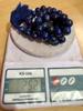 14 mm round 36"+ Indian Origin Lapis Lazuli 54+1 Guru Bead Japa Mala, Jaap Rosary, Yoga Prayer Healing Meditation September Birthstone