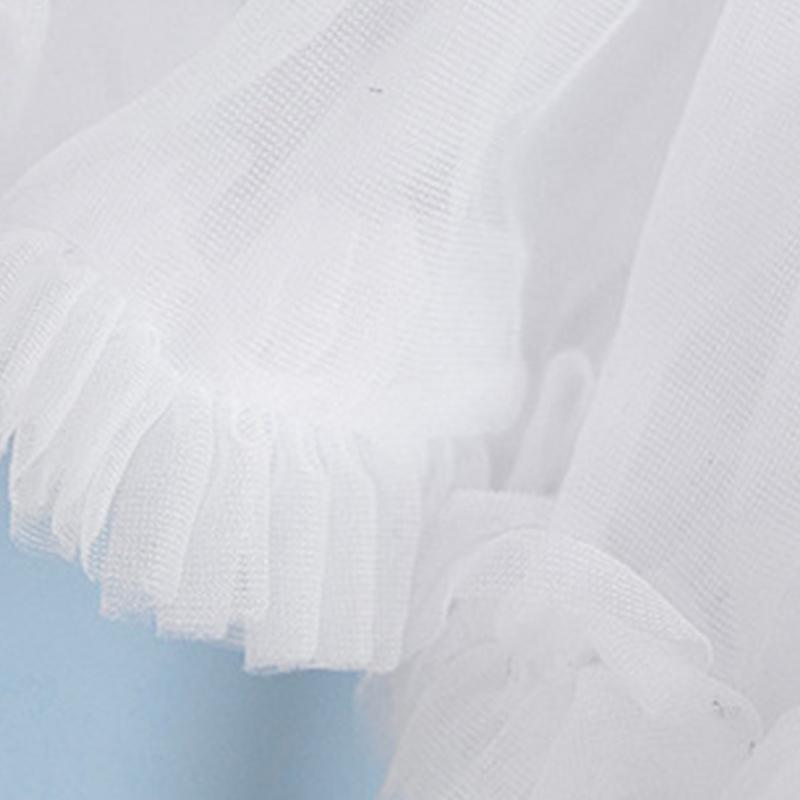 A-line Petticoat Crinoline Slips Wedding Accessories Short Fluffy Tutu Skirt 50s Vintage Puffy Underskirt 15.8in