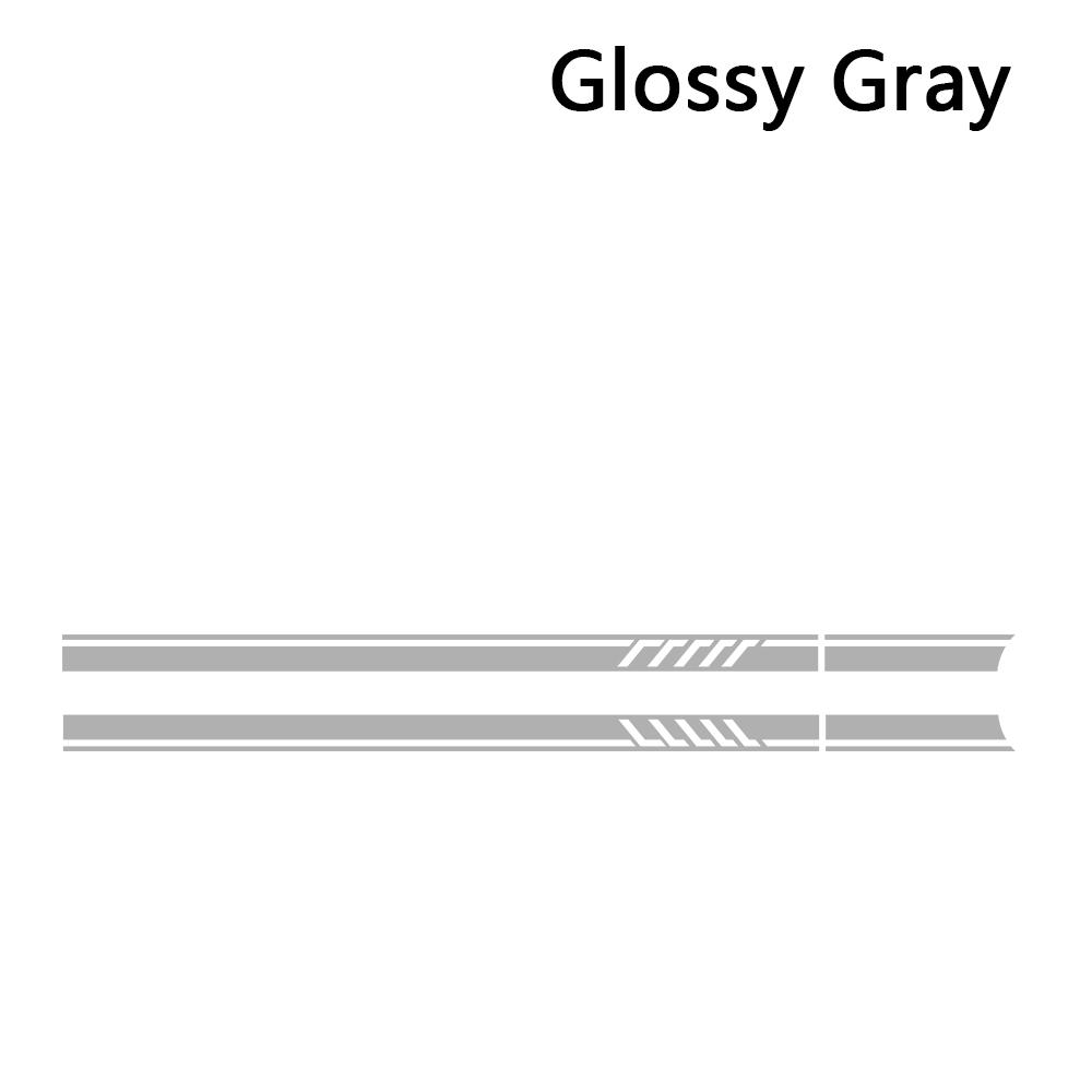 Car Side Door Stripe Sport Racing C63 Style Decal Long Sticker for Mercedes Benz GLC Class X253 Coupe C253 AMG Accessories