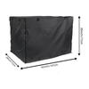 Kennel Cover For Dog Cage Double Door Privacy Dog Crate Cover 42 Inches Heavy Duty Oxford Fabric Puppy Crate Sunshade For Wire
