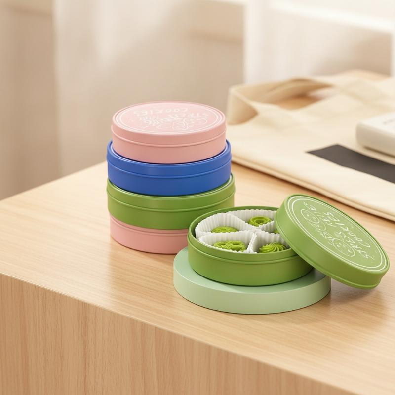 Cookies Box Decompression Toys With Built-In Keyboard Shaft Biscuit Button Fidget Finger Clicker Gifts To Relieve Stress