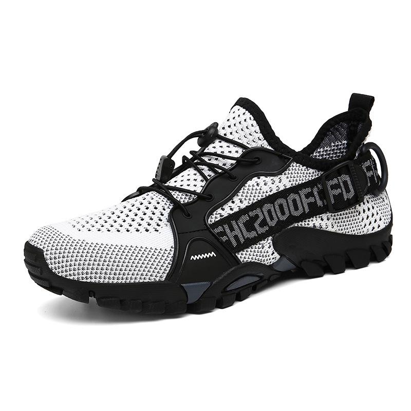 Men's Trekking Flyknit Outdoor & Beach Shoes - Casual, Off-road, and Wading Footwear