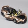 New In Stock Bburago 1:18 Bugatti W16 Mistral Gold Version Alloy Miniature Bugatti Supercar Mistral Diecast Model Custom Toys