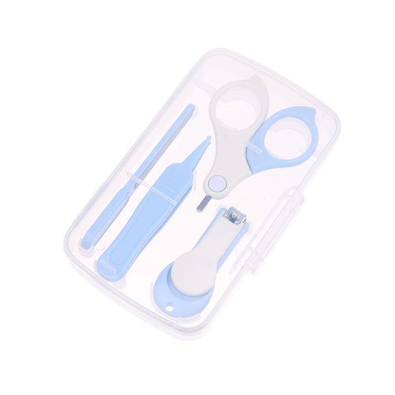 Bezpieczny dla dziecka zestaw do obcinania paznokci Trymer Obcinacz Czyste Pęsety Narzędzia Dziecko Niemowlę Zestaw do Obcinania Paznokci Narzędzia do Pielęgnacji Paznokci i Uszu Dziecka
