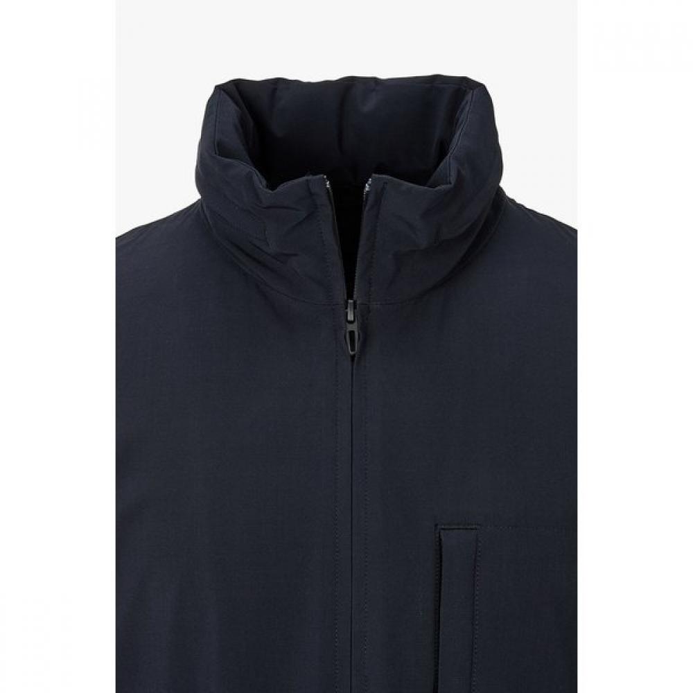Emporio Armani Men S Hidden Hood drawString Hem Jacket A516110021