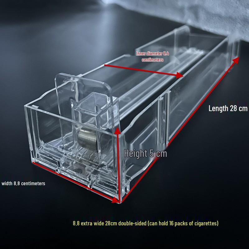 Automatic Pop-Up Cigarette Ejector Display Rack for Supermarket and Specialty Stores