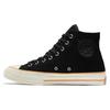 Chuck Taylor All Star 1970s High Top Canvas Shoes Unisex Sneakers Black Orange 170963C