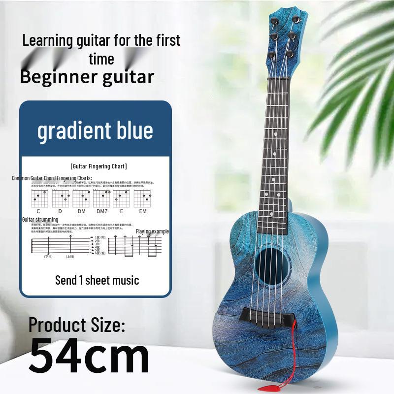 Kids' Musical Toy Ukulele: Playable Beginner Instrument for Boys and Girls