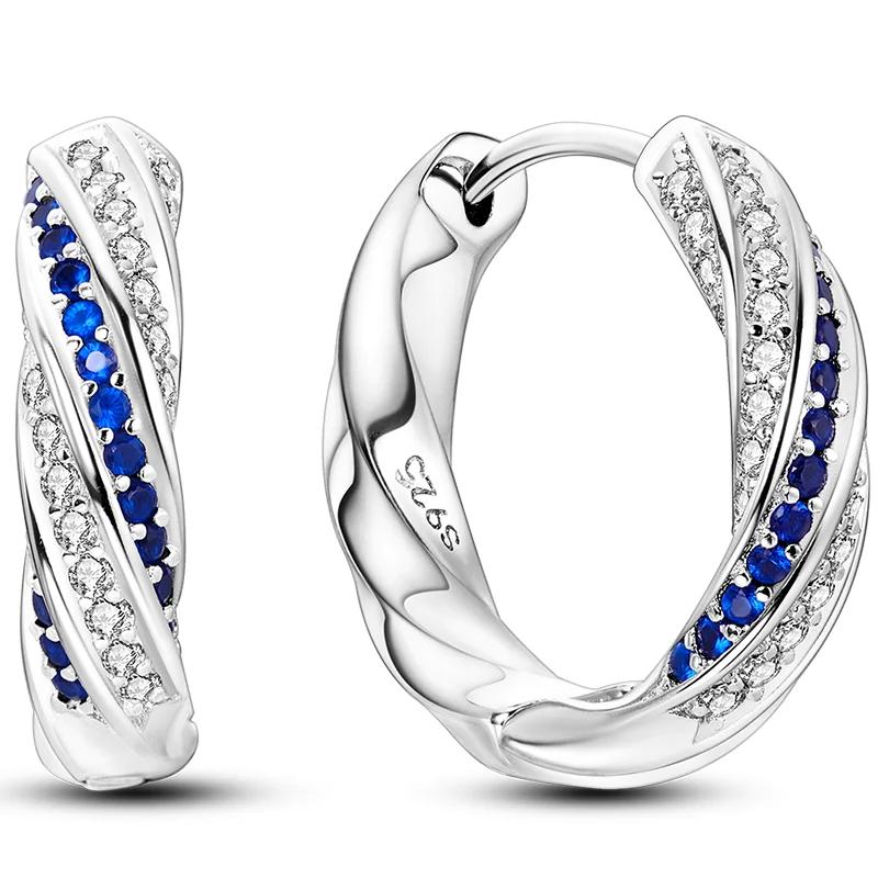 Sales100 % S925 Sterling Silber Sterne Mond Herzförmige Frauen Ohrringe Fit Original Ohrringe Hochzeit Edlen Schmuck Geschenke