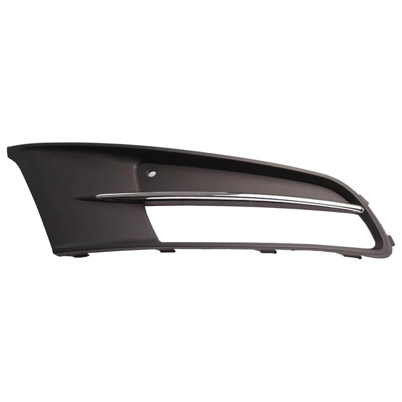 Left & Right Front Fog Light Grill Cover Frame with Chrome for VW Sharan 2012 2013 2014 2015 2016 2017 2018 7N0853665B