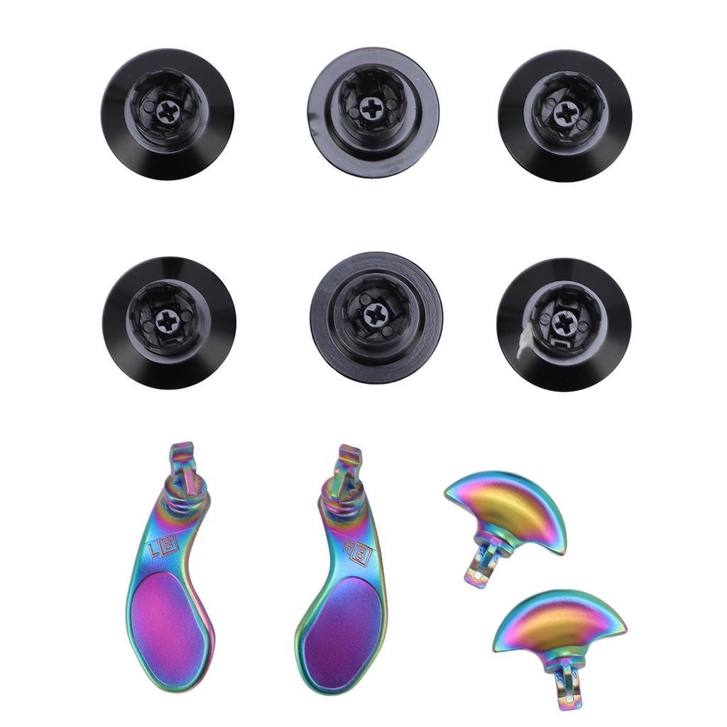 6 stk. Stikker for tommel 4 stk. Bakspaker for Edge-kontroller Utskiftbare kontrollerspaker