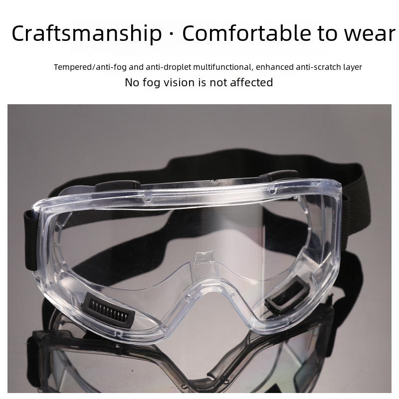 Outdoor Multi-Function Protective Cycling and Workshop Goggles with Wide Field of View