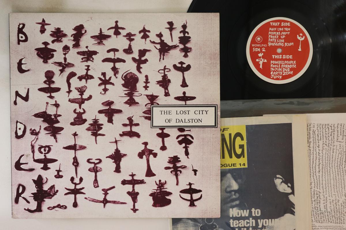 

LP Record BENDER - Lost City Of Dalston WOWLP43 WORDS OF WARNIN 1995 UK Rock Used