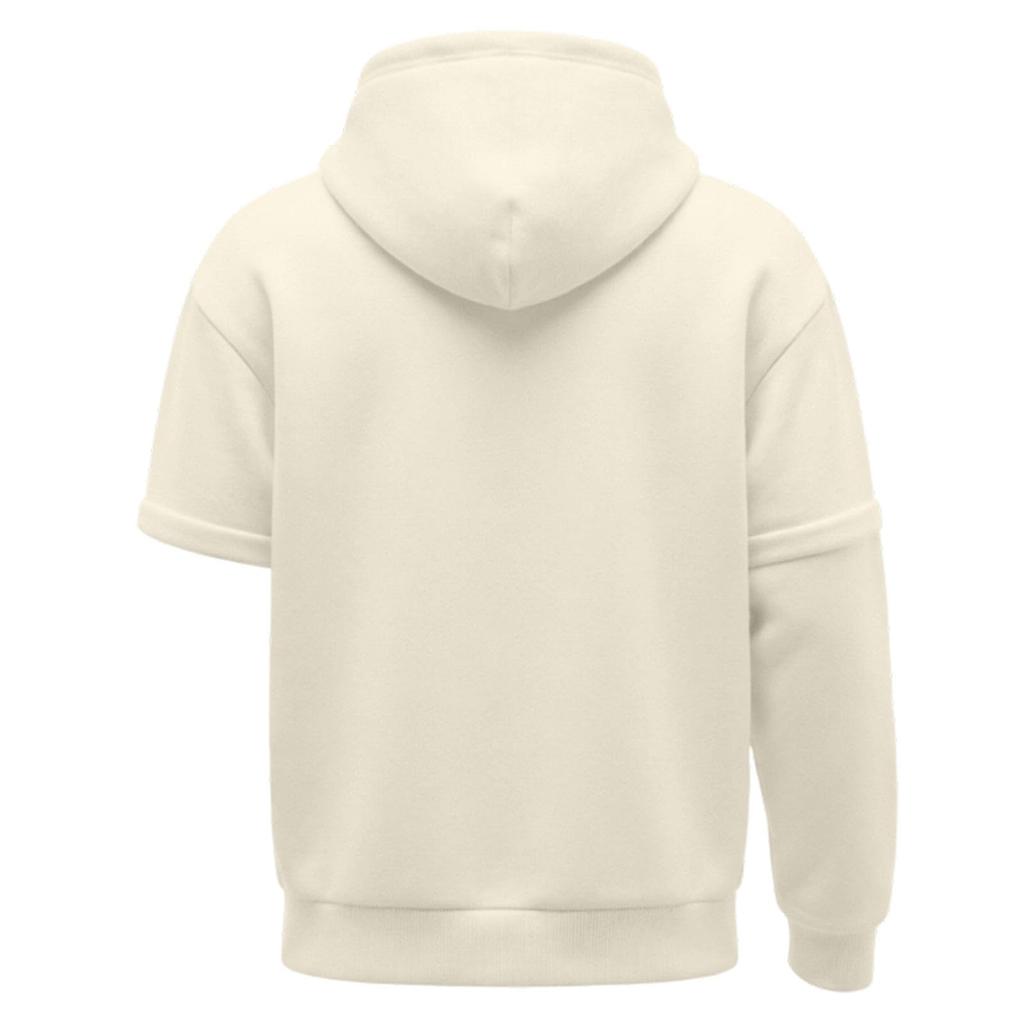 Jungen und Mädchen Kapuzenpullover mit Reißverschluss und abnehmbarer Kapuze, Langarm, Farbe, Freizeit