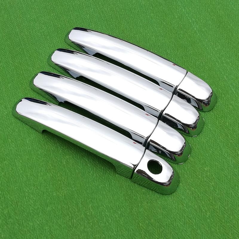 For Suzuki Swift 2004 - 2015 Chrome Handle Cover Trim Set Maruti DZire 2005 2007 2009 2011 2013 Accessories Stickers Car Styling