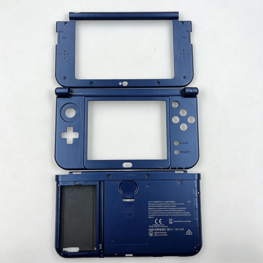 For Nintendo NEW 3DS XL Console Case Upper Top & Middle Plastic Frame Housing Shell Full Replacement Parts Plastic Frame