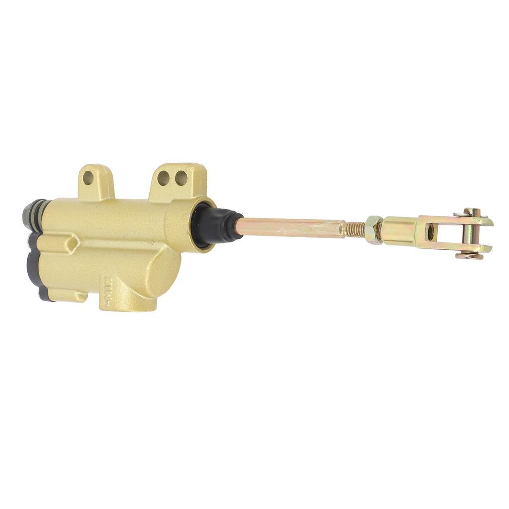 Motorcycle Rear Brake Master Cylinder Pump Metal for Sunl 110cc 125cc 140cc Dirt Pit Bike Gold