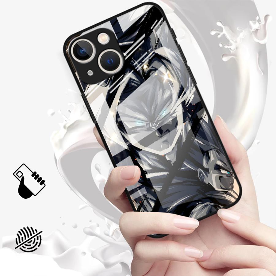 D-ragonS B-allS Goku Glass Phone Cover Case for iPhone 17 Pro Max 12 XR 8 14 11 16 Air 13 15 Plus
