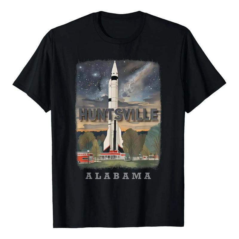 Huntsville Alabama Al Rocket City Sd047 T-shirt S