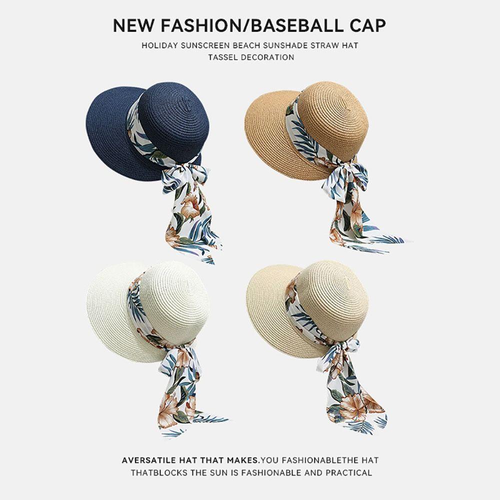 Wide Brim Sun Cap Foldable Beach Cap Summer Bucket Hat