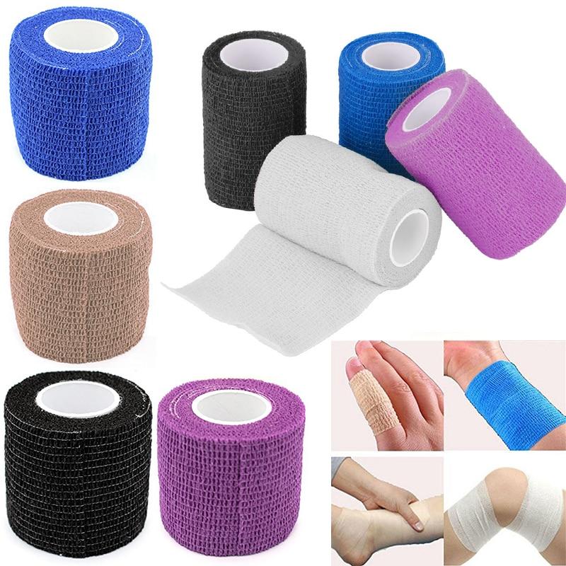 Self Adhesive Elastic Bandage Camping First Aid Kit Emergency Bandage Sport Gauz
