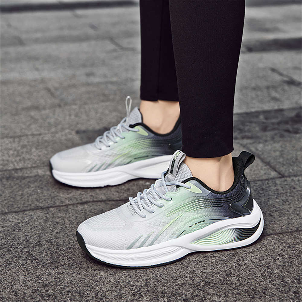 Lace Up Ventilation Womens Big Size Sneakers Walking 42 Shoes 34 Size Sport Design Functional Dropship Super Deals Stylish