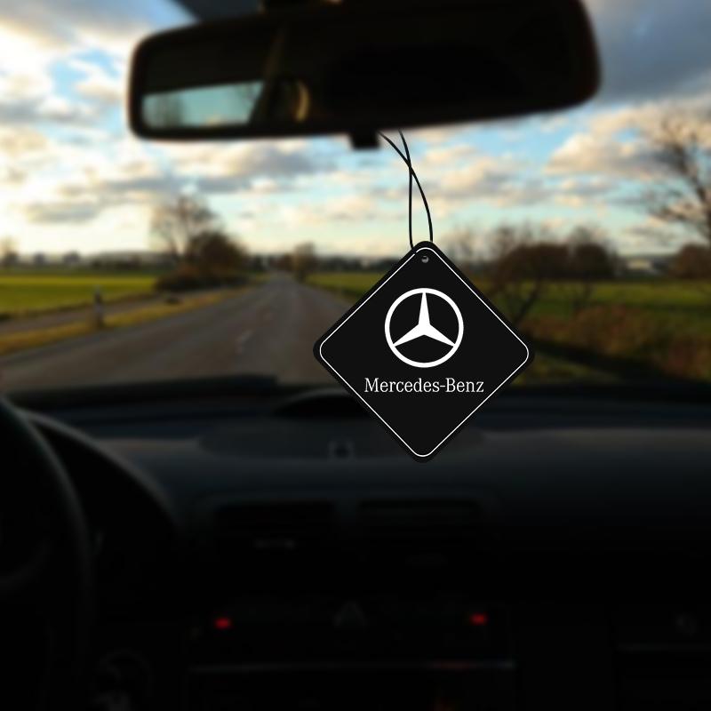 Car Lnterior Perfume Pendant Air Freshener Perfume Tablets For Mercedes Benz GLC W126 W140 W168 W169 W177 W221 W213 W206 W205