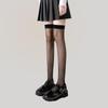 Women's Summer Breathable Mid-Calf Black Socks: JK Style Thigh-High & Over-Knee Options