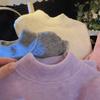 Cozy Koala Fleece Wool-Silk Base Layer Top for Babies - Warm & Versatile Autumn/Winter Wear