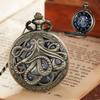 Octopus Squid Spirited Away Chinchilla Retro Copper Mechanical Pocket Watch, Male And Female Student Gift Pocket Watch
