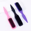 3pcs pointed tail beard&hair brush, bristle comb teeth for edge control, beard styling comb,Special for real hair wigs