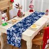 Christmas Table Runners Merry Christmas Decoration for Home 2024 Xmas Party Decor Ornaments Navidad Natal New Year Gifts 2025