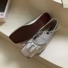 Fashion Soft Female Fashion Square Toe Ladies Flats With Shoes Casual Footwear Shallow Women Ballet Flats Slip On Shoes New